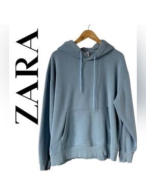 Zara Blue Hoodie US XL